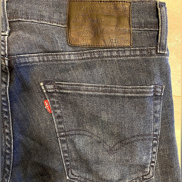 Vintage LEVIS Lot 511 big E Dark Denim - Picture 4 of 4